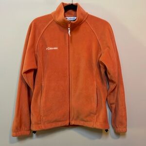Women’s Columbia Jacket - orange size medium